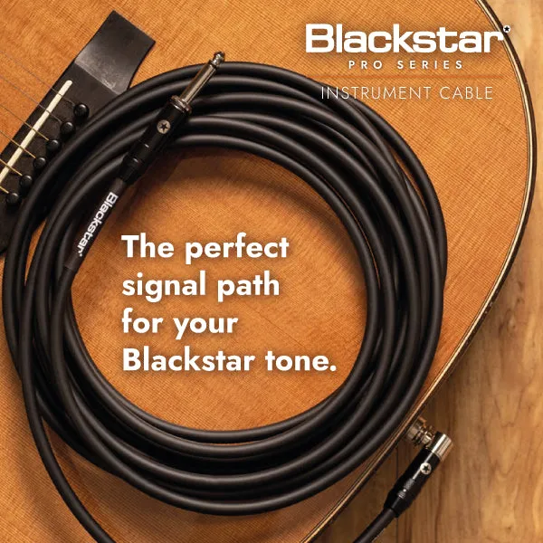 Blackstar Pro Series 3m Instrument Cable, Straight/Angled