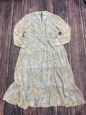 Blue Dress Casual Maxi Wonderly, Size Xl