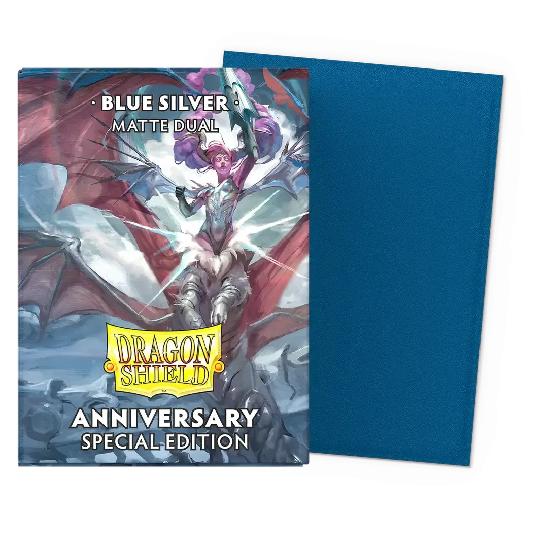 Blue / Silver Matte Dual Standard (63x88mm)