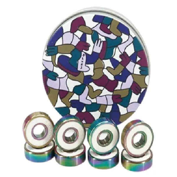 Blurs Ceramics Colorful Rodamientos Skate