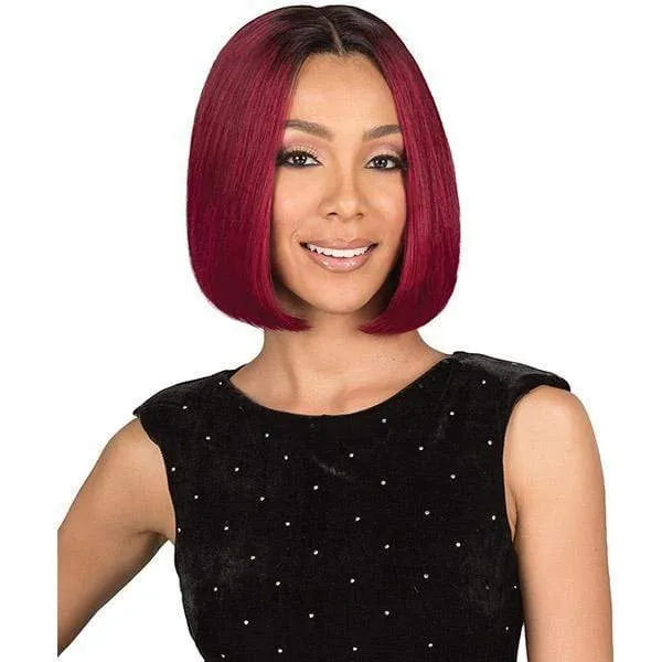 Bobbi Boss 100% Remi Human Hair Lace Front Wig - MHLF801 EMA NATURAL