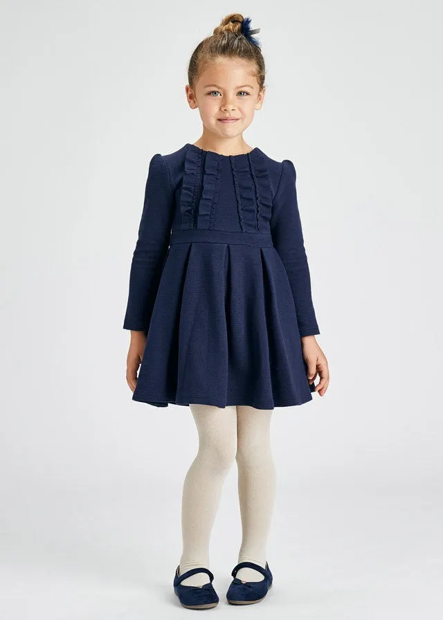 Bodice Ruffle Knit Dress 4.935