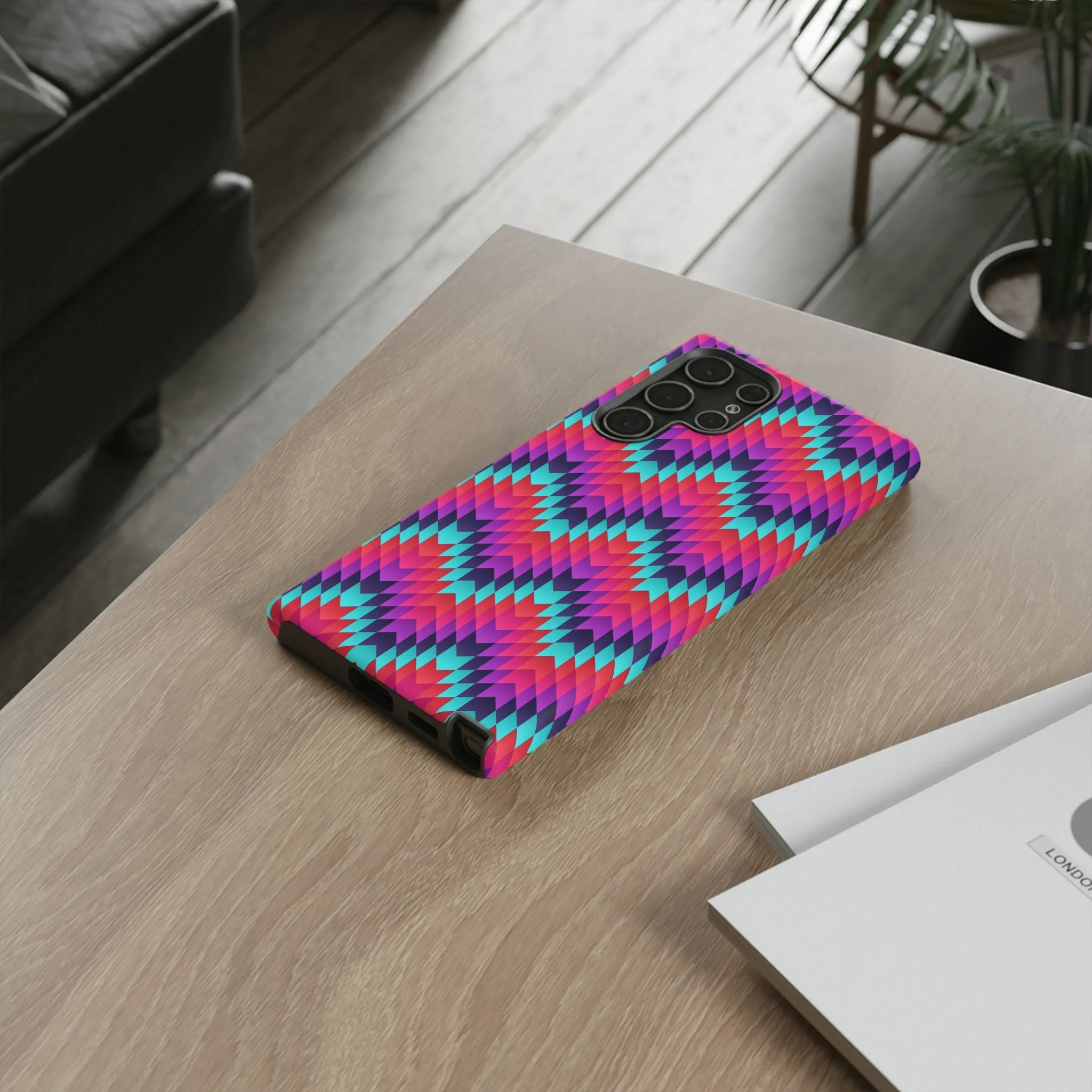 Bold Aztec Cell Phone Tough Case - Various Styles/Sizes