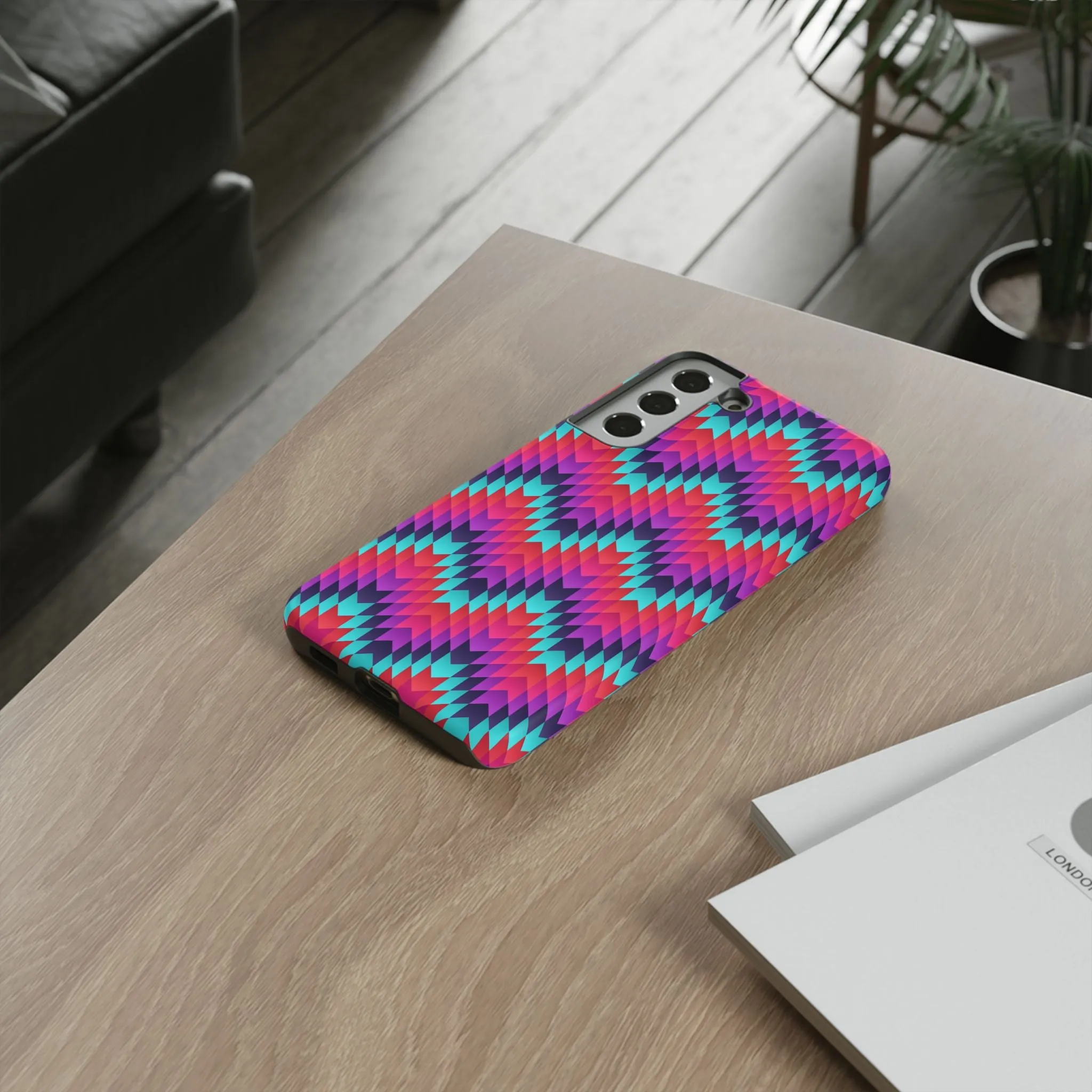 Bold Aztec Cell Phone Tough Case - Various Styles/Sizes