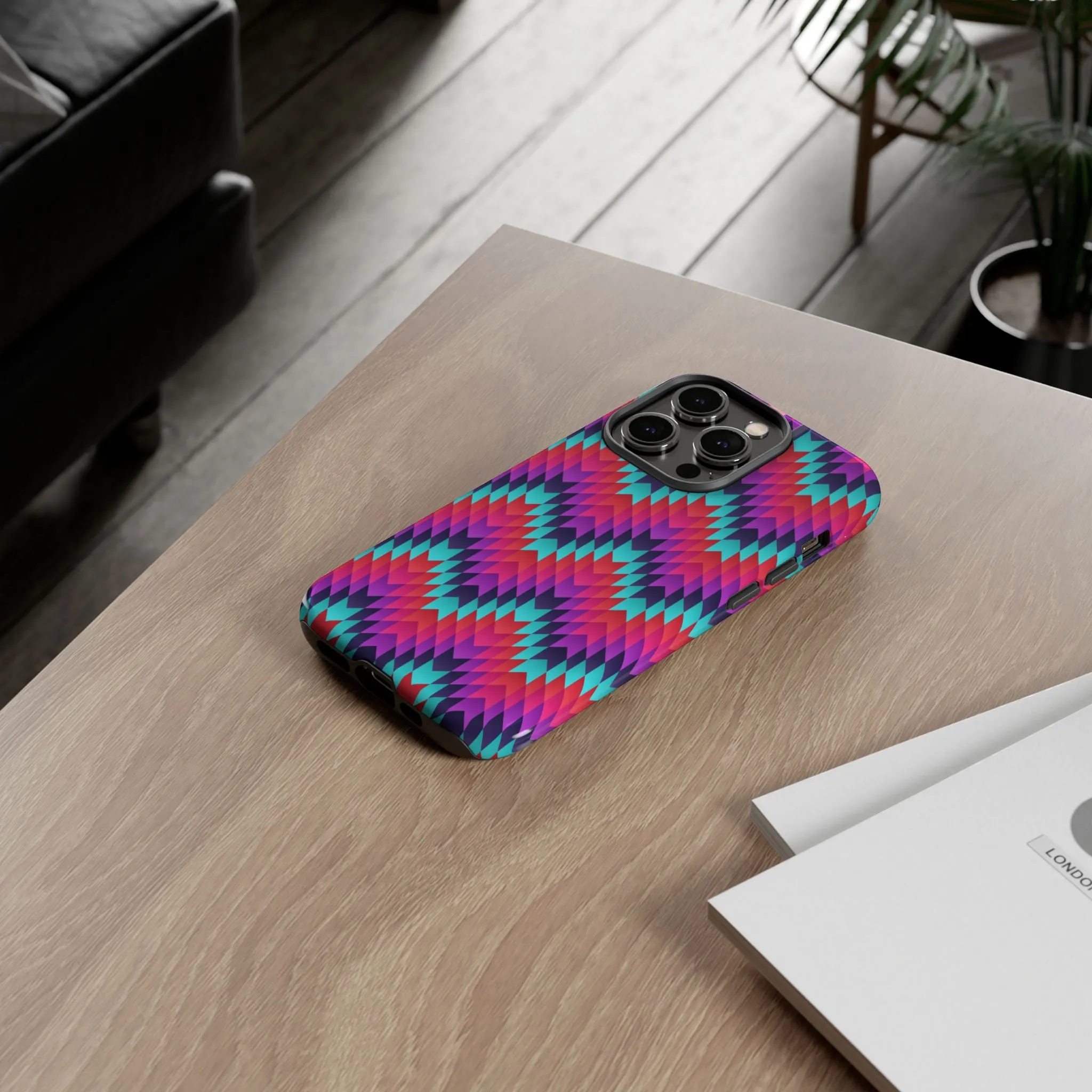 Bold Aztec Cell Phone Tough Case - Various Styles/Sizes