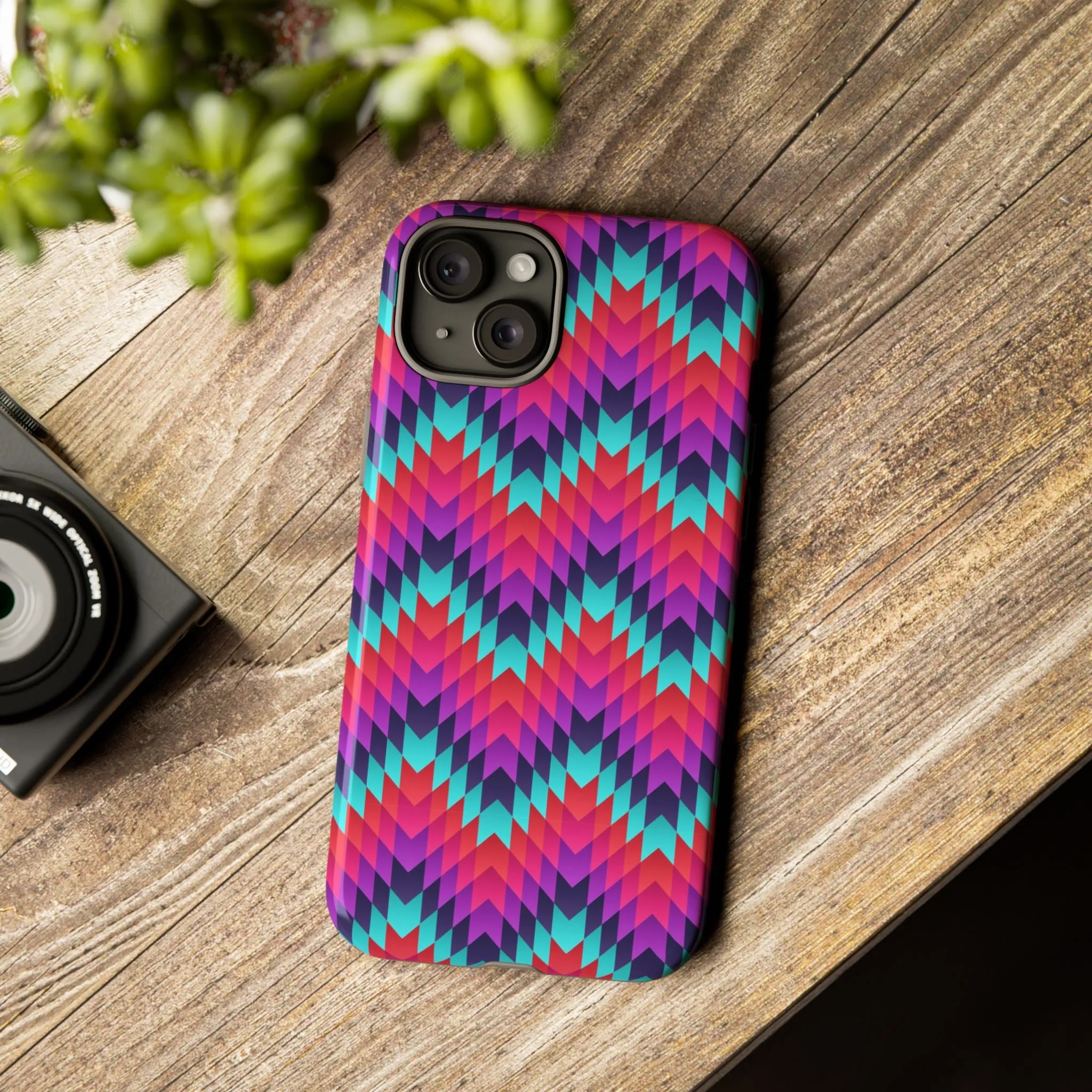 Bold Aztec Cell Phone Tough Case - Various Styles/Sizes