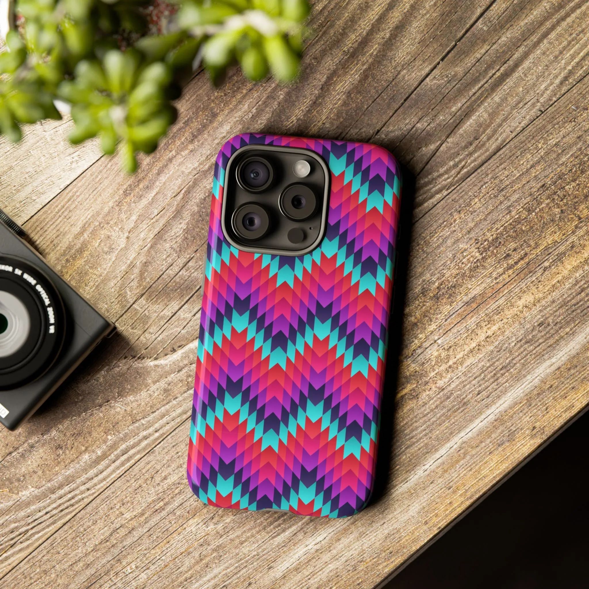 Bold Aztec Cell Phone Tough Case - Various Styles/Sizes