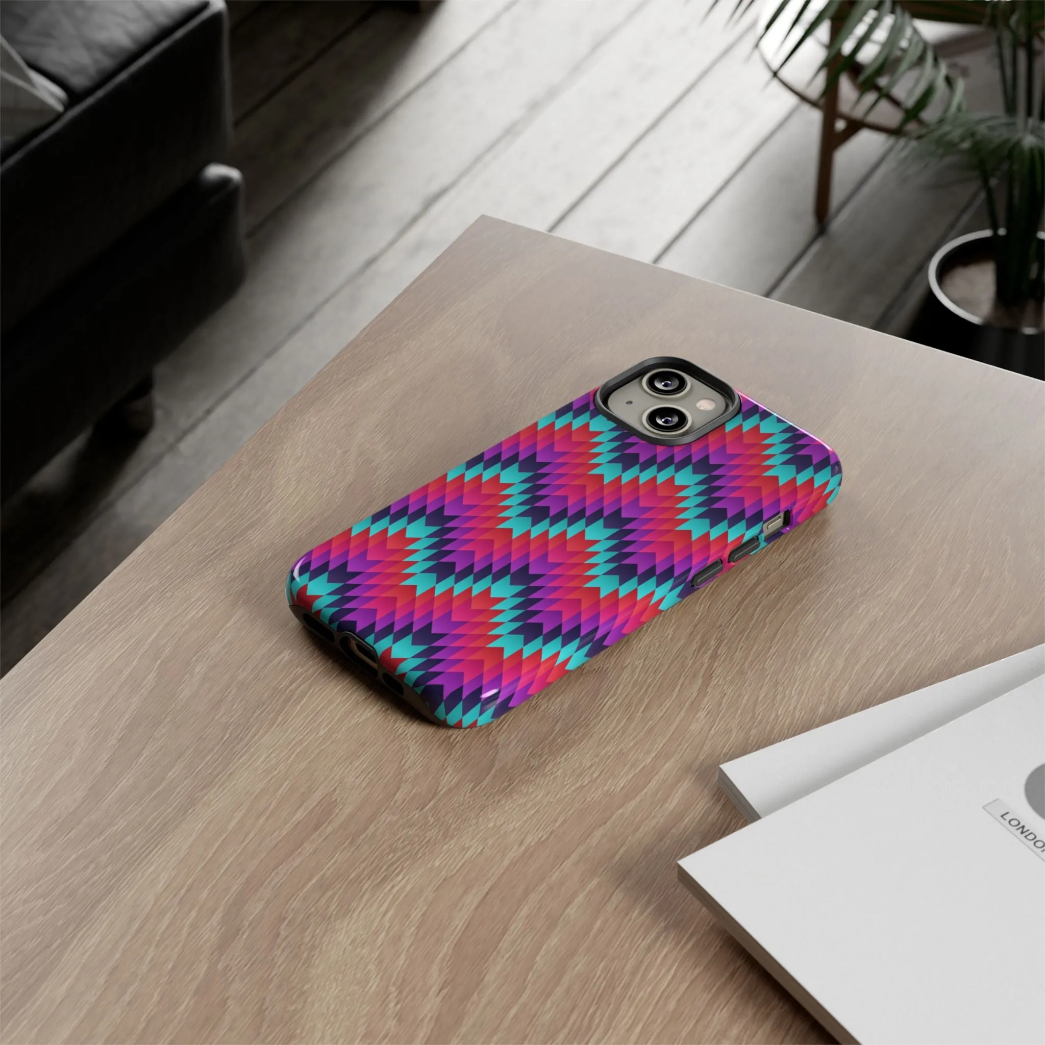 Bold Aztec Cell Phone Tough Case - Various Styles/Sizes