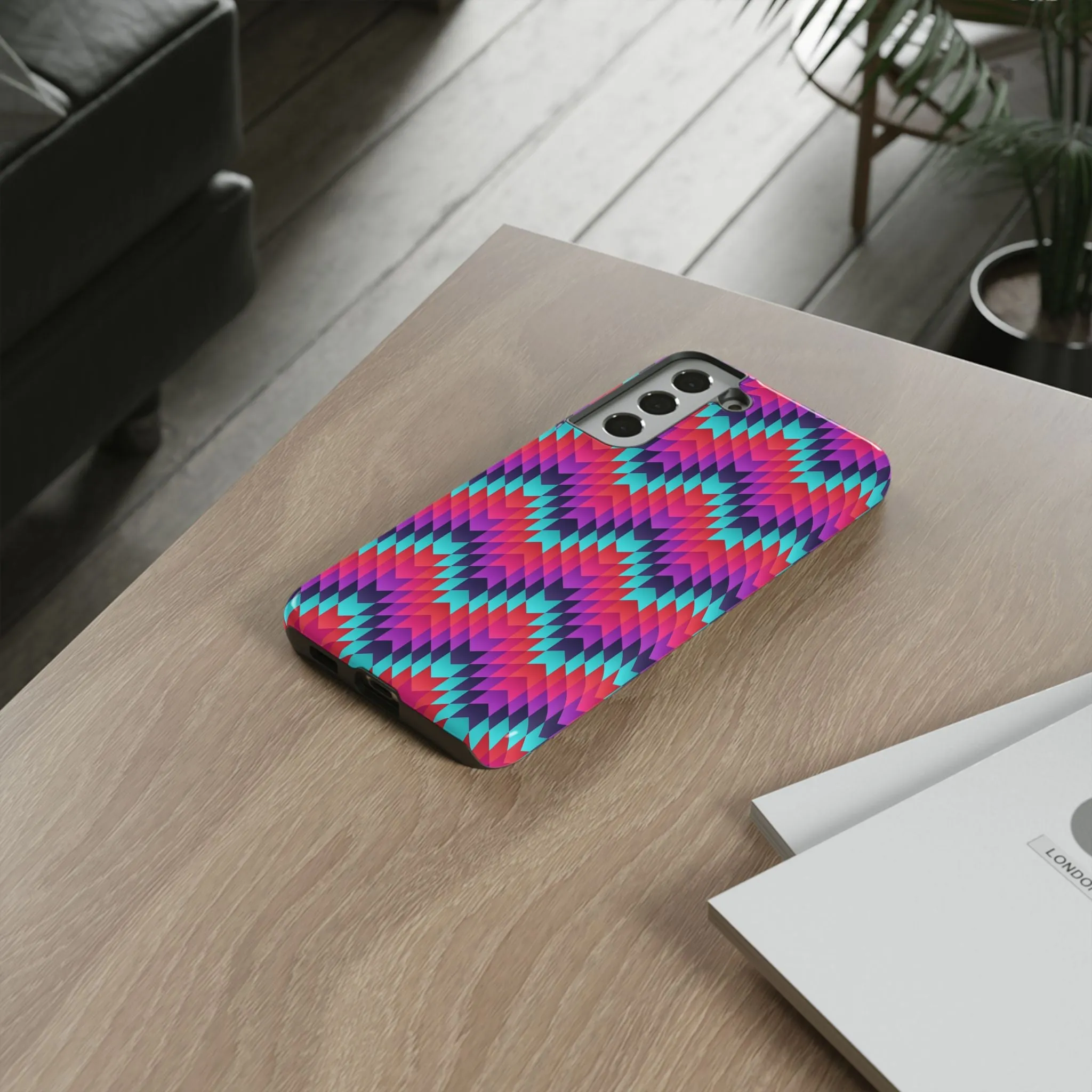 Bold Aztec Cell Phone Tough Case - Various Styles/Sizes