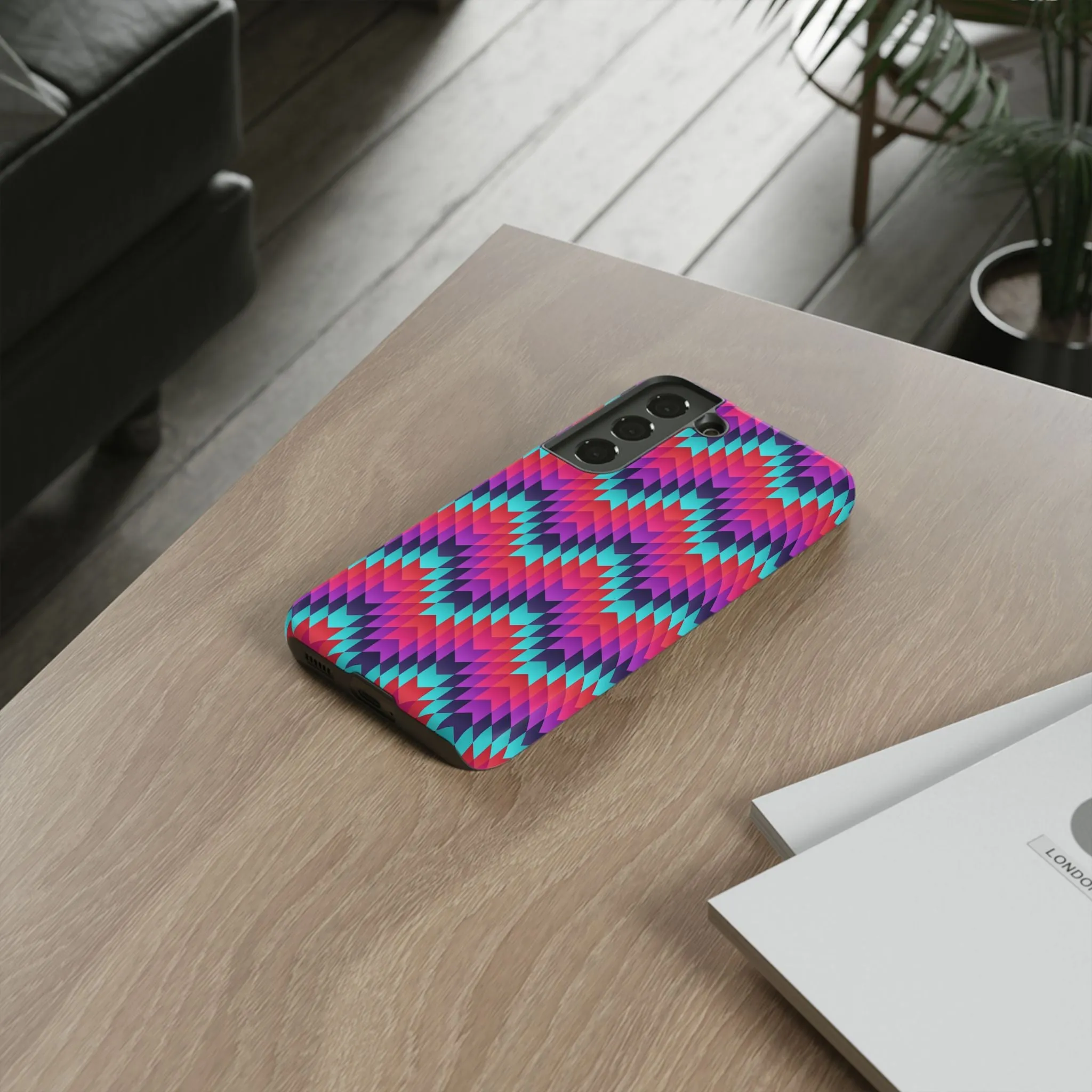 Bold Aztec Cell Phone Tough Case - Various Styles/Sizes
