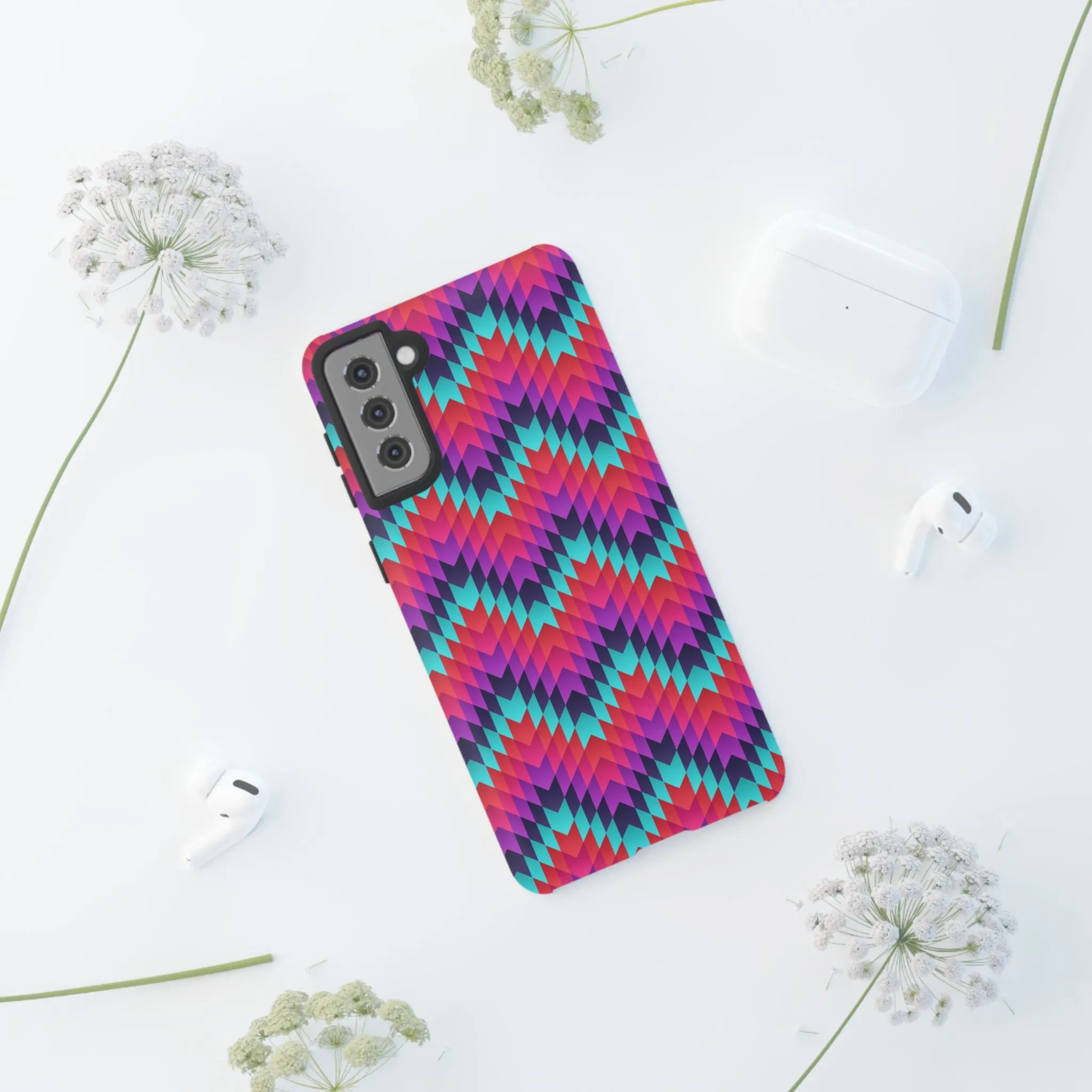 Bold Aztec Cell Phone Tough Case - Various Styles/Sizes