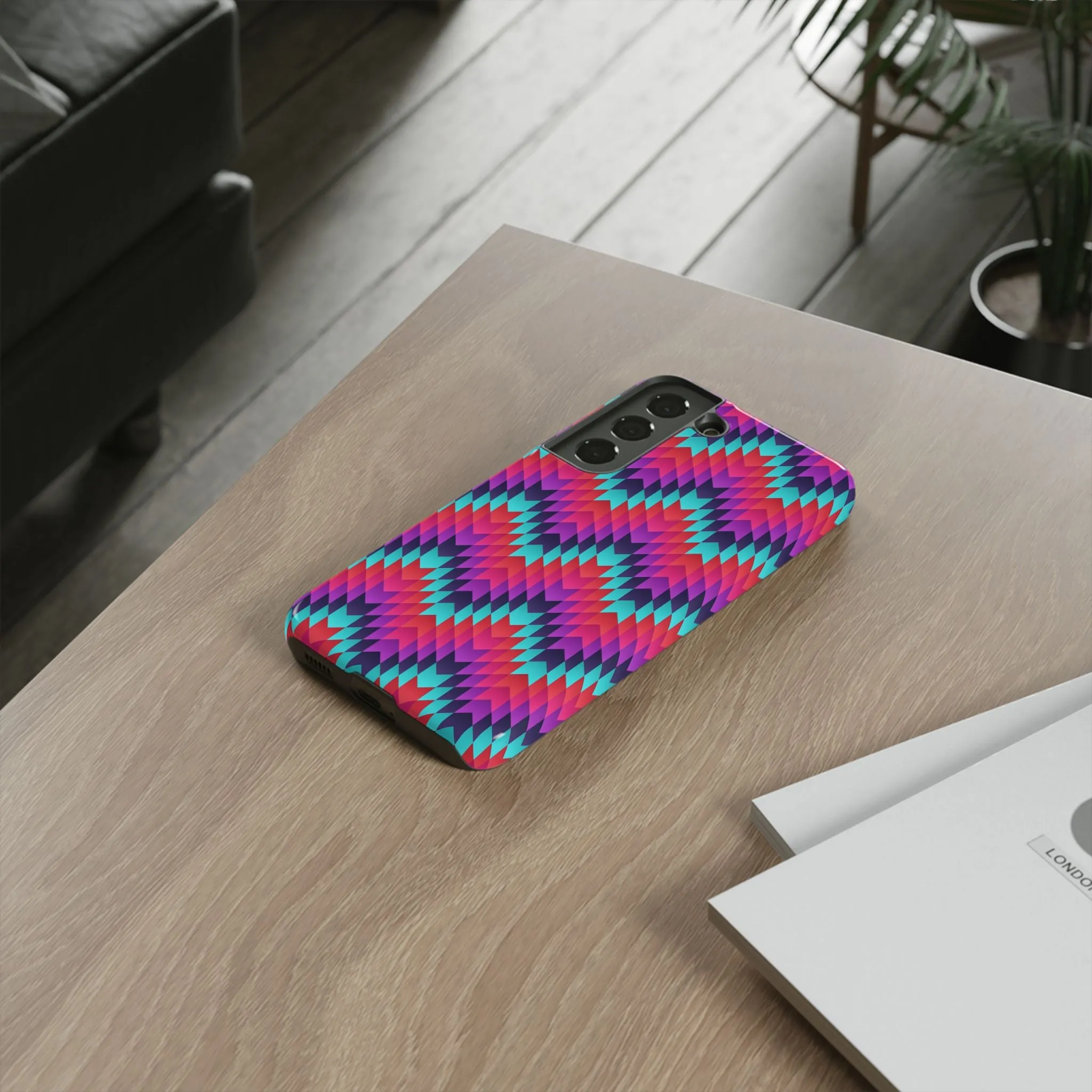 Bold Aztec Cell Phone Tough Case - Various Styles/Sizes
