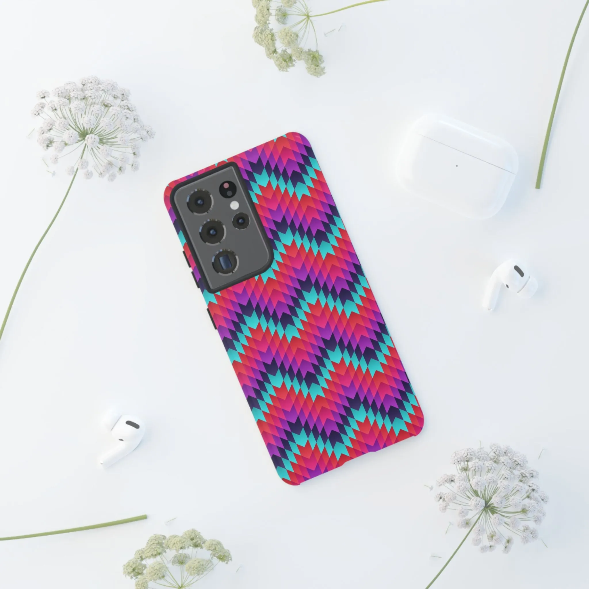 Bold Aztec Cell Phone Tough Case - Various Styles/Sizes