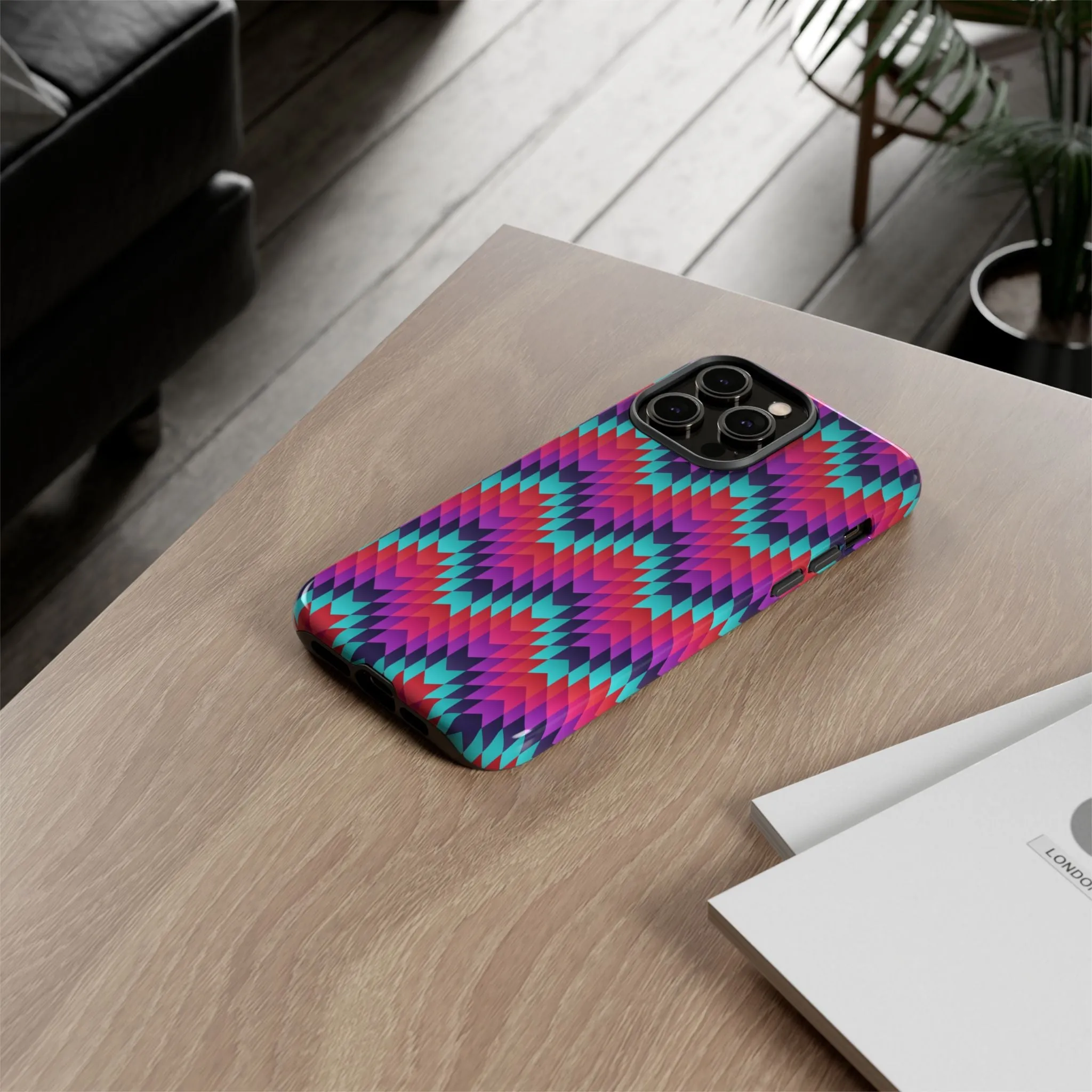 Bold Aztec Cell Phone Tough Case - Various Styles/Sizes