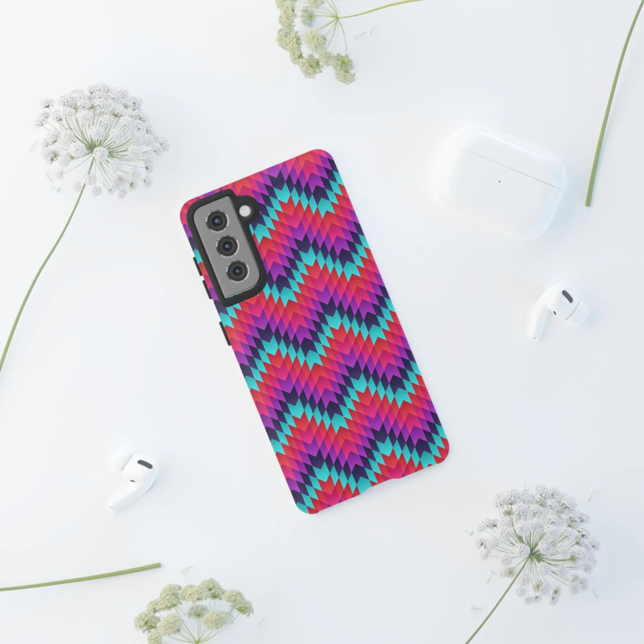 Bold Aztec Cell Phone Tough Case - Various Styles/Sizes