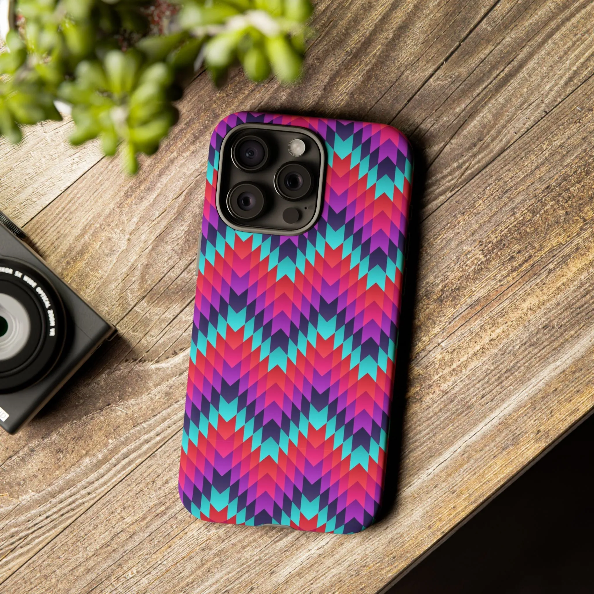 Bold Aztec Cell Phone Tough Case - Various Styles/Sizes
