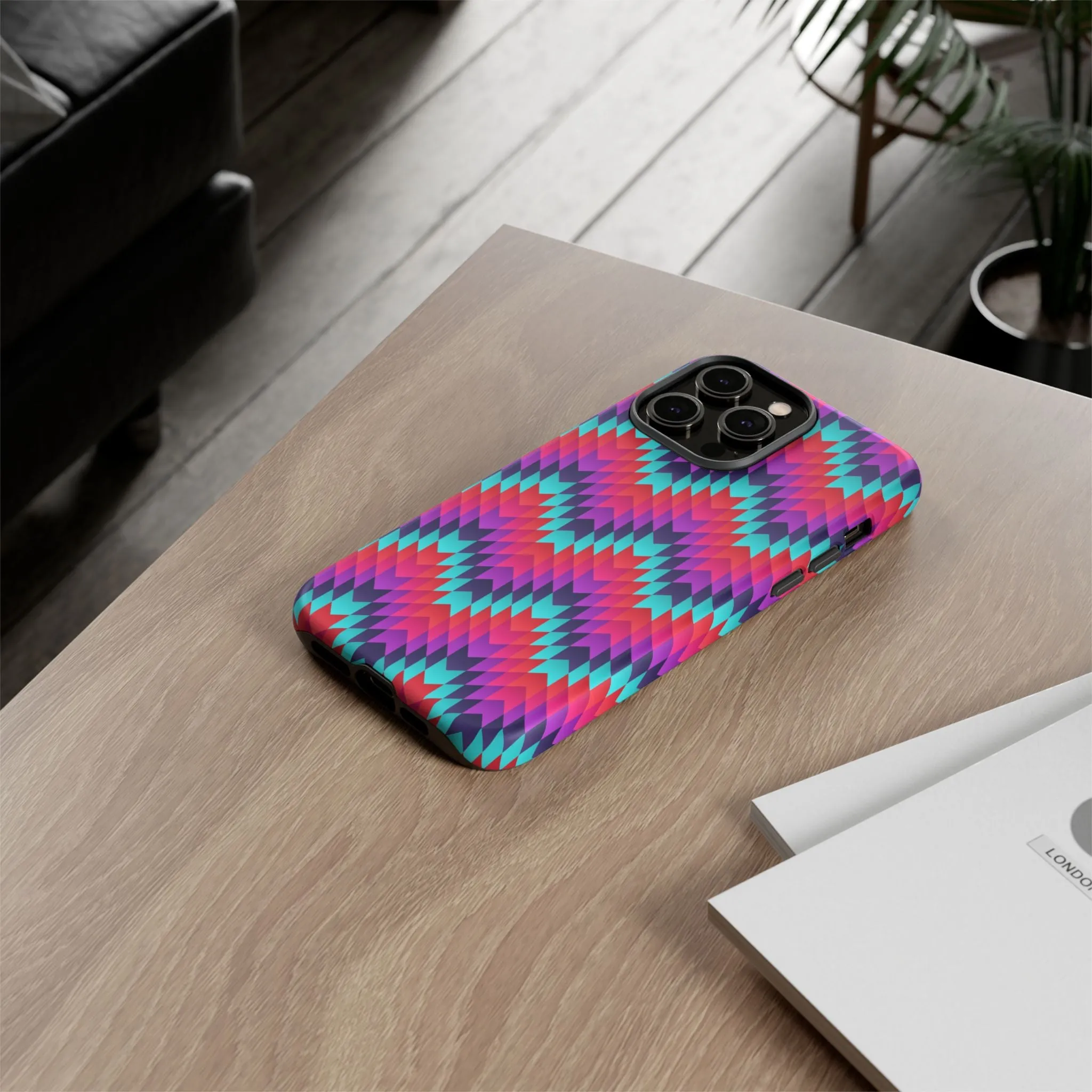 Bold Aztec Cell Phone Tough Case - Various Styles/Sizes