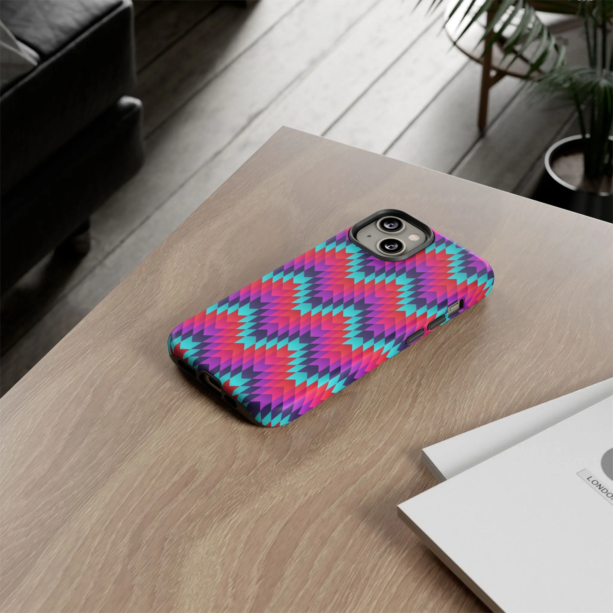 Bold Aztec Cell Phone Tough Case - Various Styles/Sizes