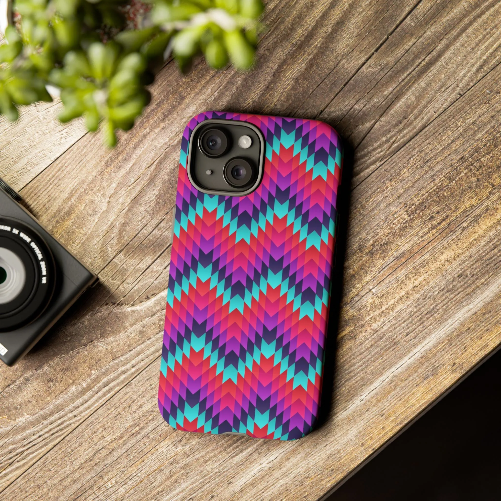 Bold Aztec Cell Phone Tough Case - Various Styles/Sizes