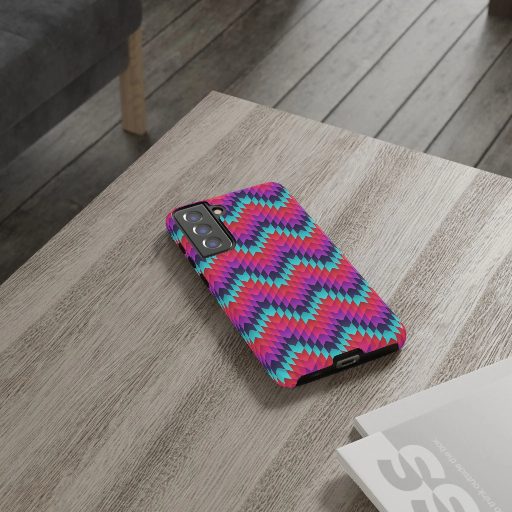 Bold Aztec Cell Phone Tough Case - Various Styles/Sizes