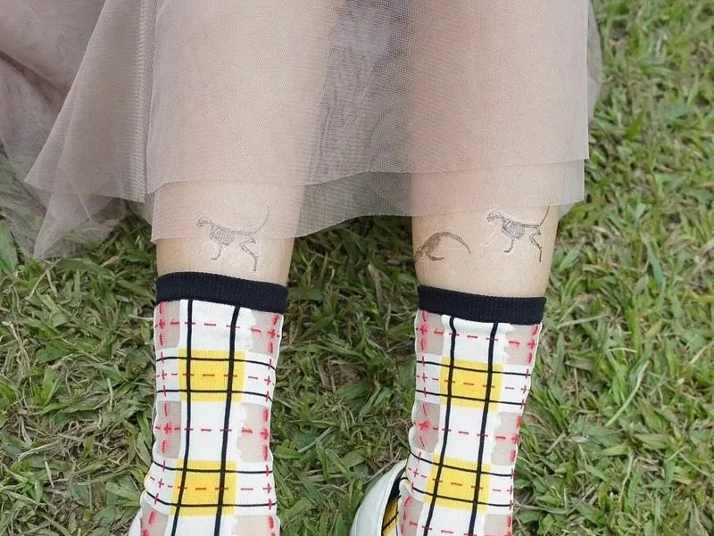 Bones Temporary Tattoo