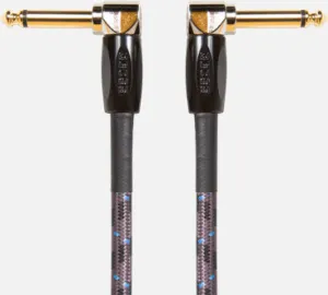 Boss BIC-1AA Instrument Cable 1ft AA  1ft / 30cm - Angled/Angled 1