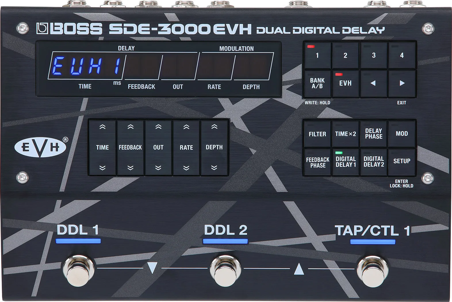 Boss SDE-3000EVH Dual Digital Delay EVH Edition