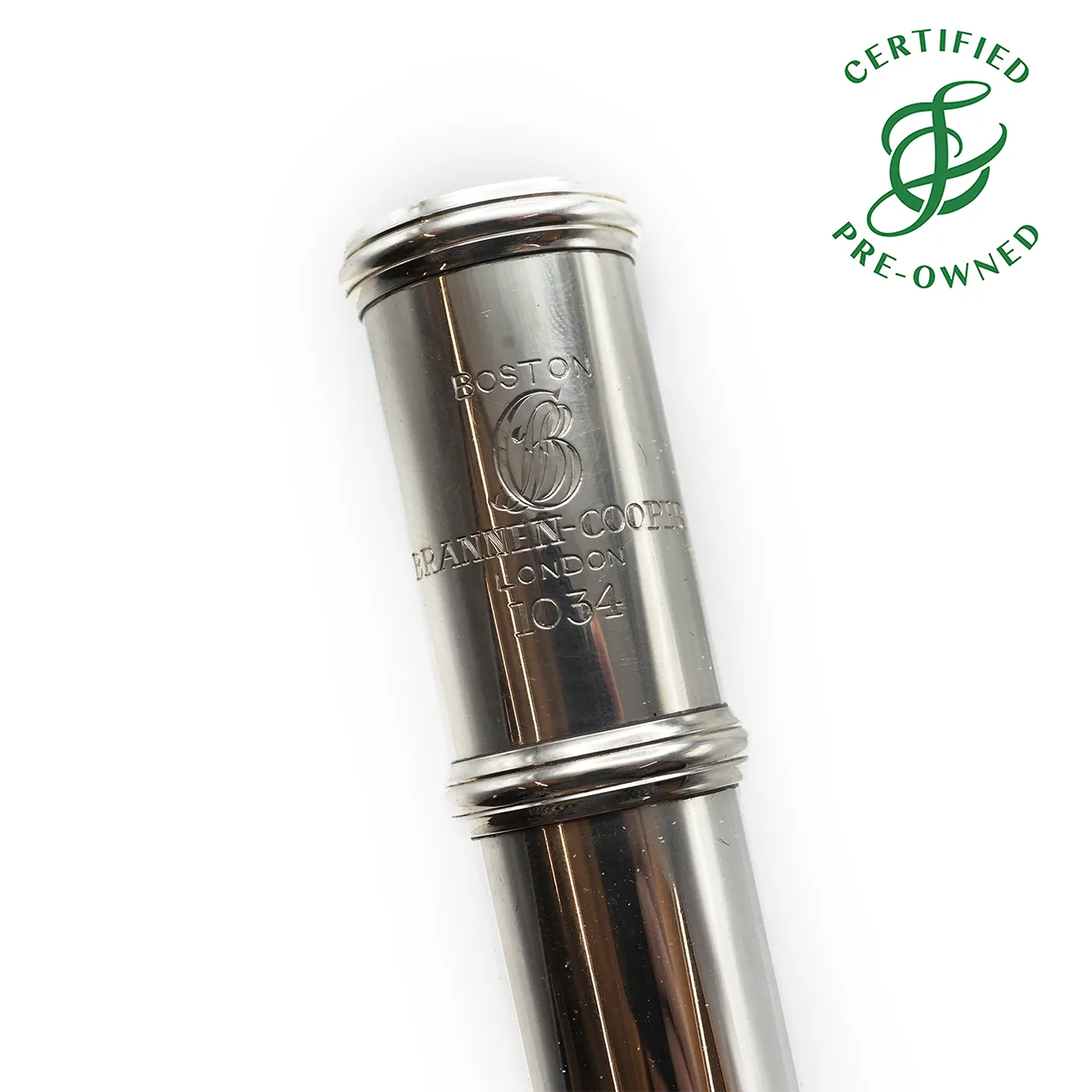 Brannen Custom #1034 - Sterling silver, inline G, B footjoint