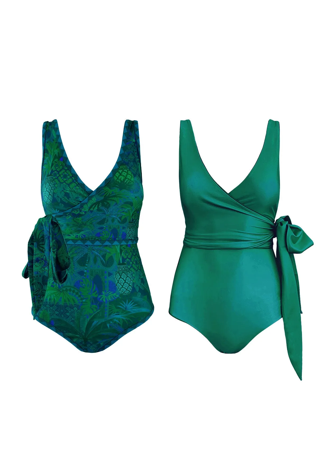 Brasilia Reversible Wrapsuit