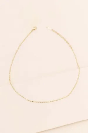Bubble Chain Choker Necklace