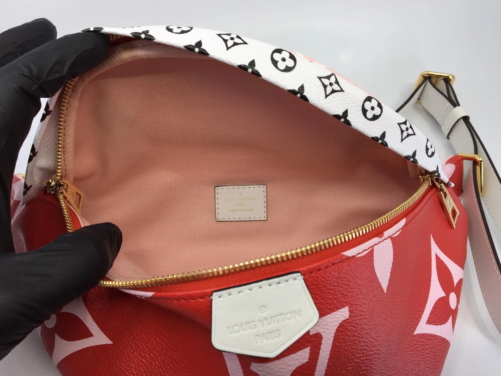 Bumbag Giant Monogram Red