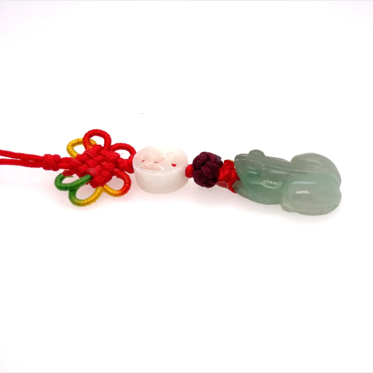 Burmese Jadeite Money Frog Charm