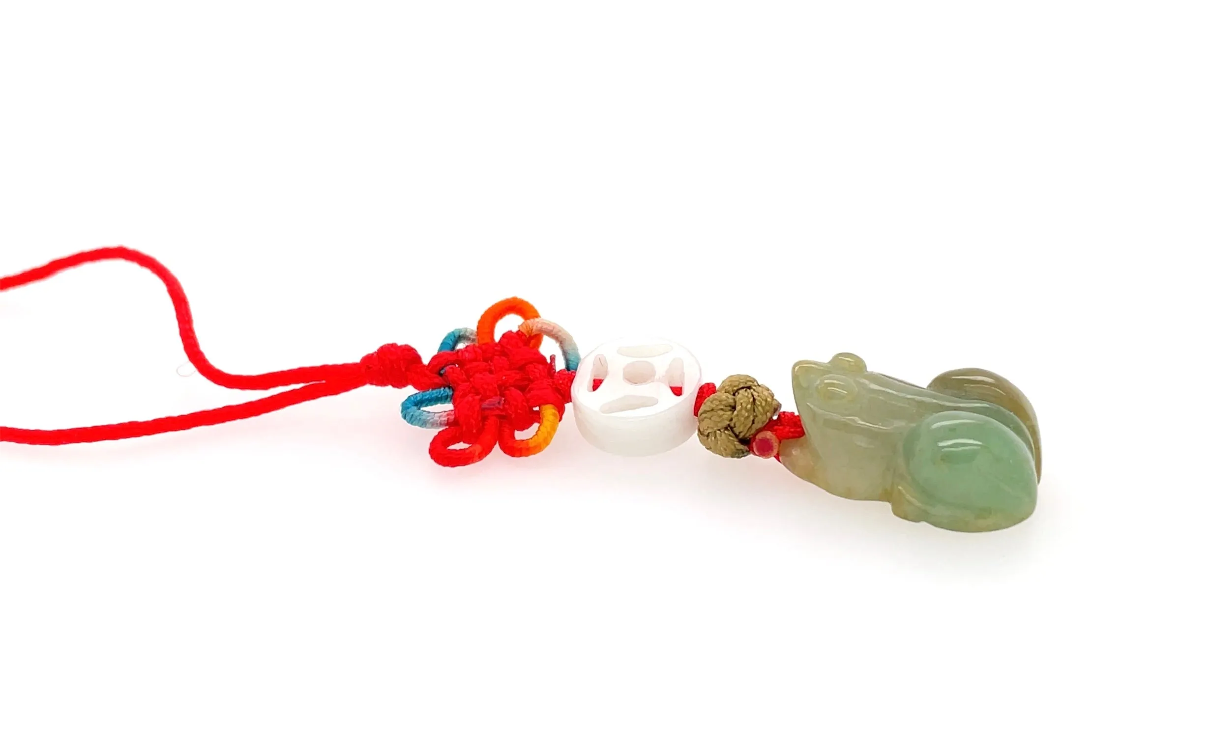 Burmese Jadeite Money Frog Charm