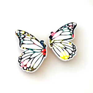 Butterfly Dangles - 2 Designs - 2 Pair Set