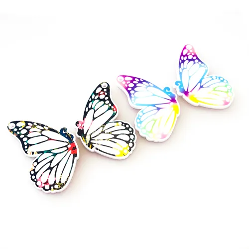 Butterfly Dangles - 2 Designs - 2 Pair Set