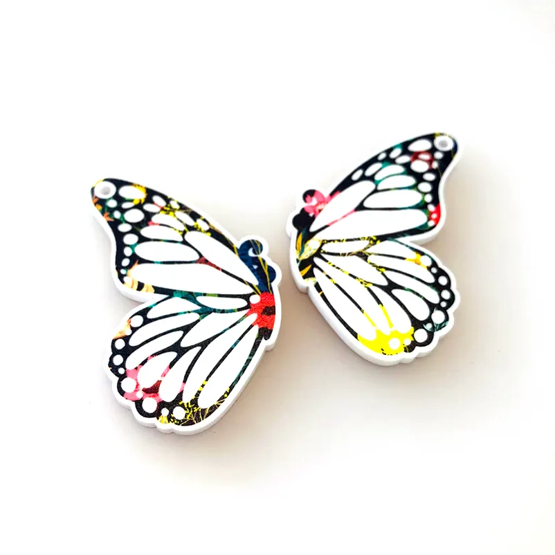 Butterfly Dangles - 2 Designs - 2 Pair Set