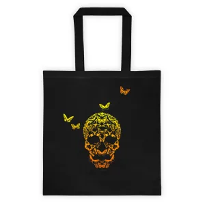 Butterfly Skull Tote Bag