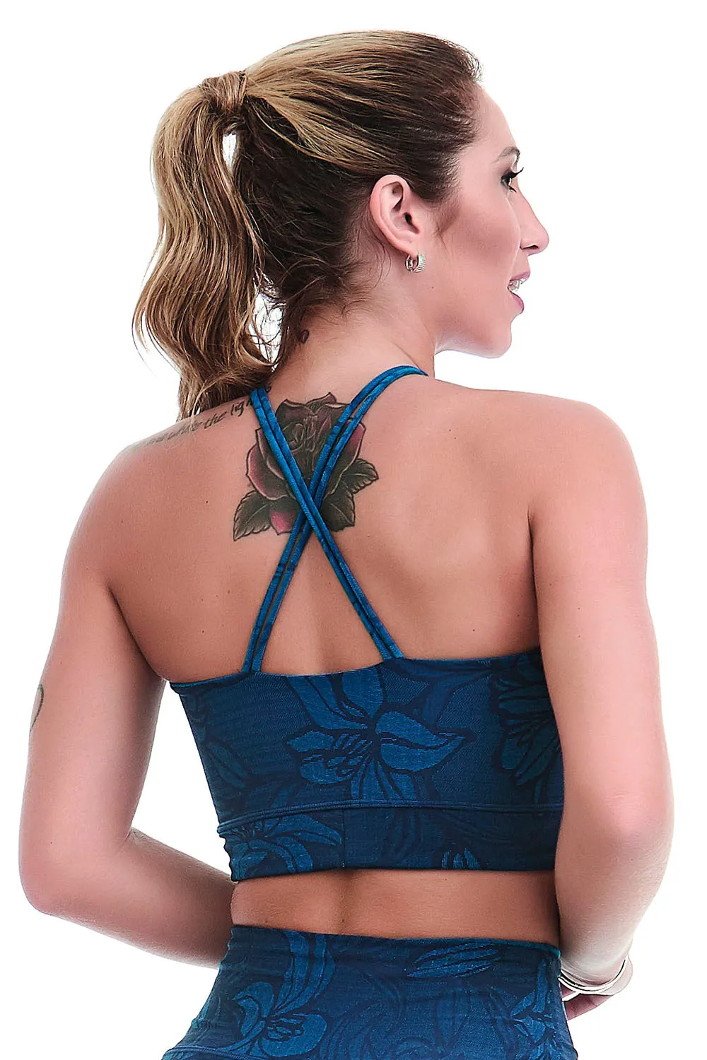 Cajubrasil Double Face Sleek Top - Blue