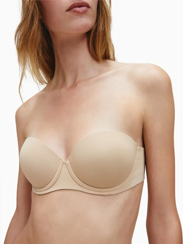 Calvin Klein Strapless Push-Up Bra - 2 Colours