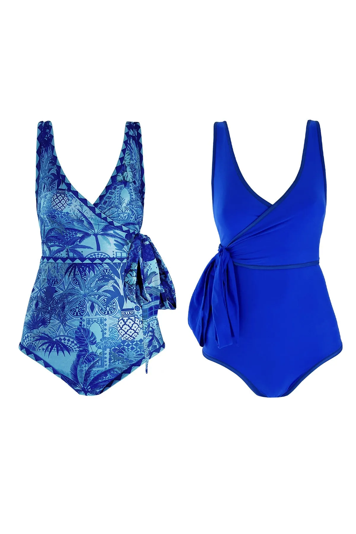 Capri Reversible Wrapsuit