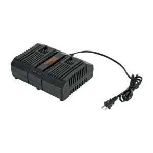 Cargador dual de baterías de ion litio 20V, Truper 103241