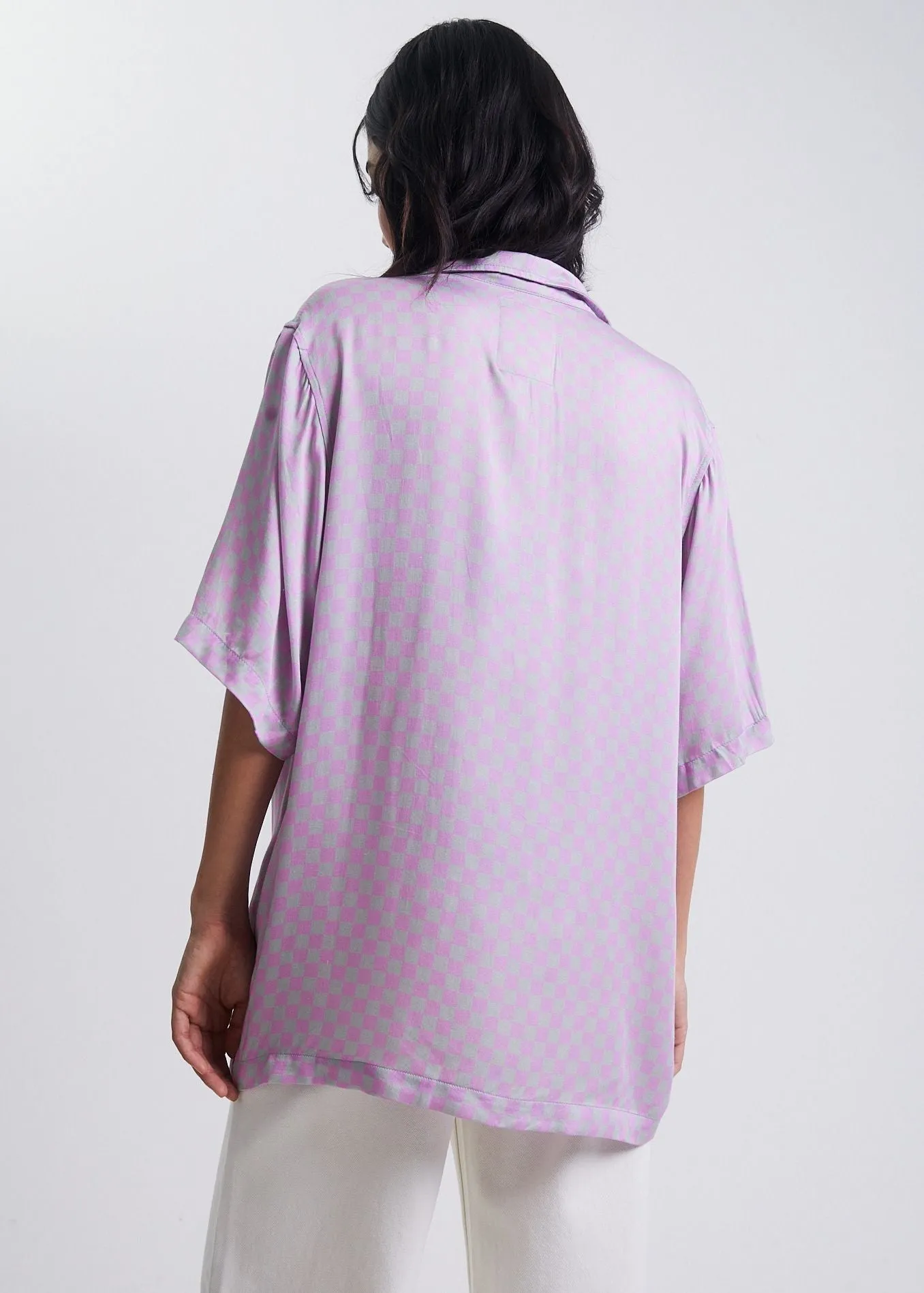 Carlo   - Recycled Check Short Sleeve Shirt