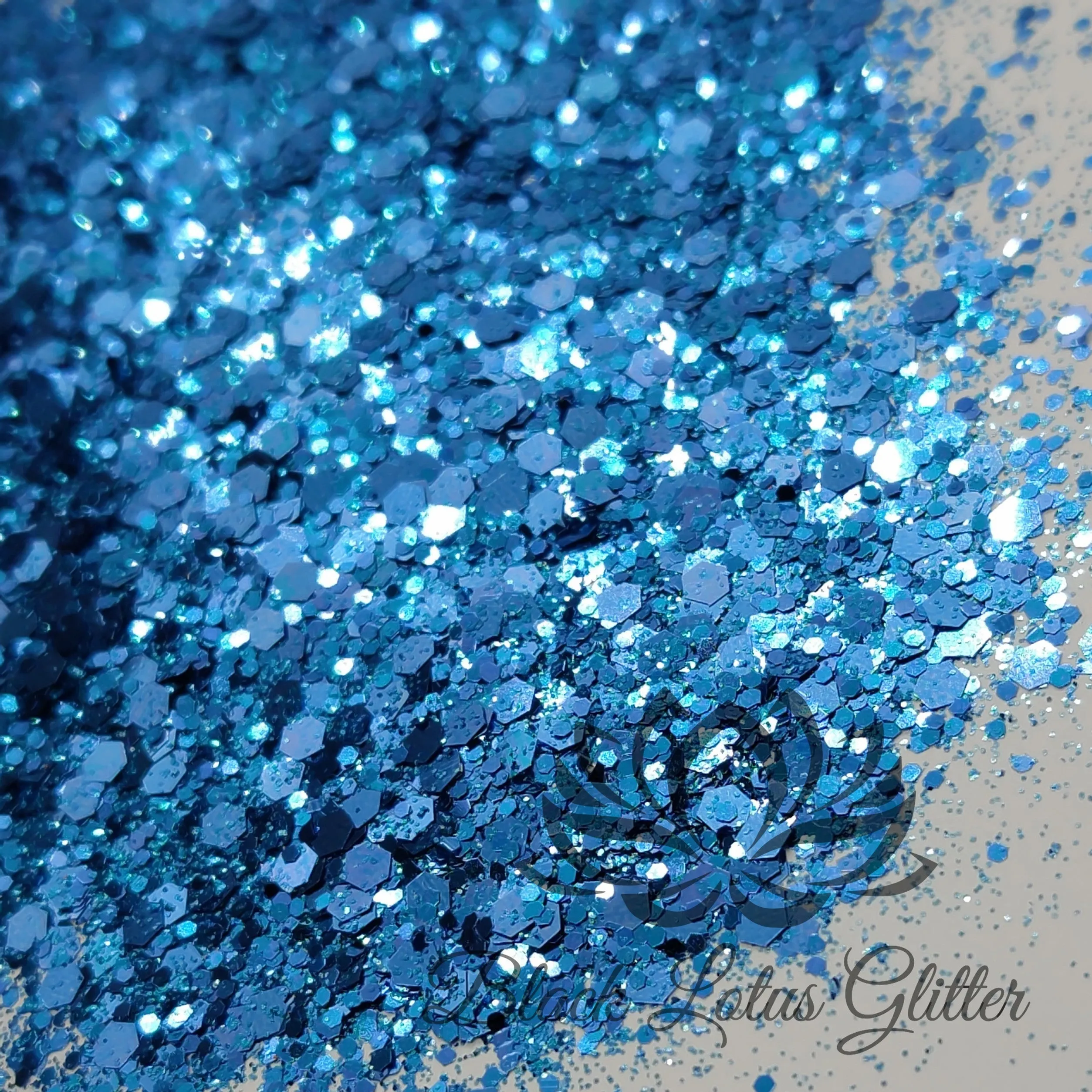 Carolina Panther Blue Chunky Mix