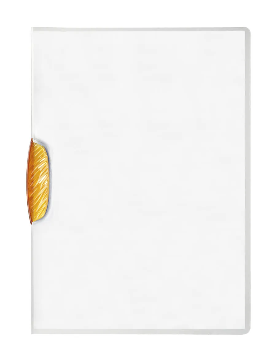 Cartella Color Swingclip Trasparenti Durable Arancio
