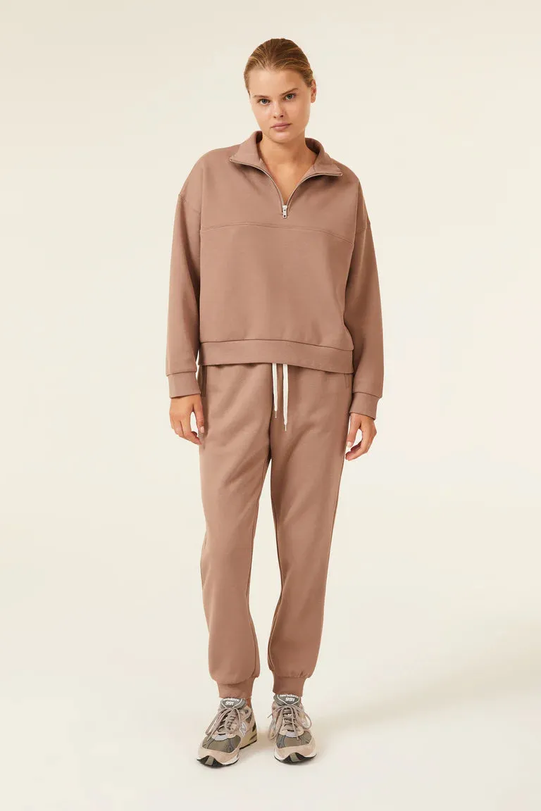 Carter Zip Front Sweat