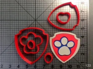 Cartoon 3D Printed Cookie Cutter Stamp