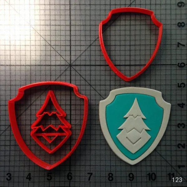 Cartoon 3D Printed Cookie Cutter Stamp