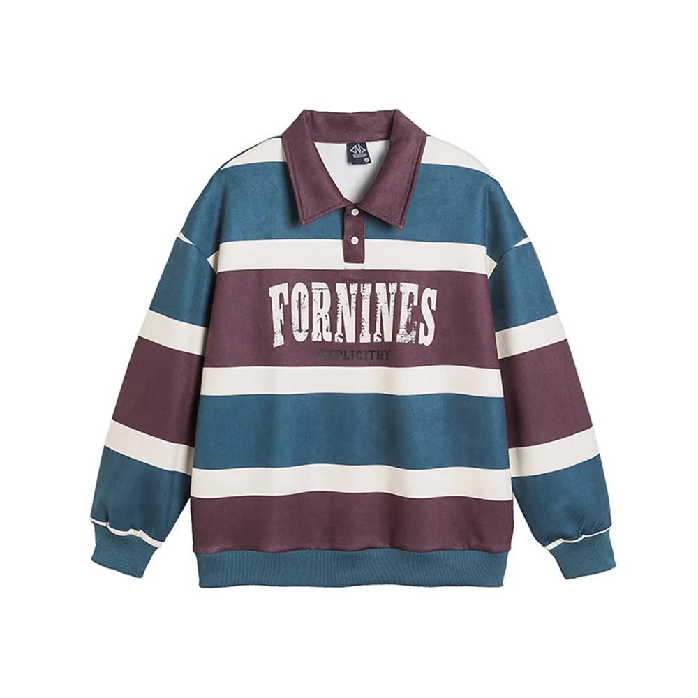 Casual Letter Graffiti Sweatshirt