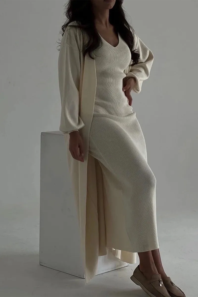 Casual O Neck Long Sleeve Two Pieces(11 Colors)