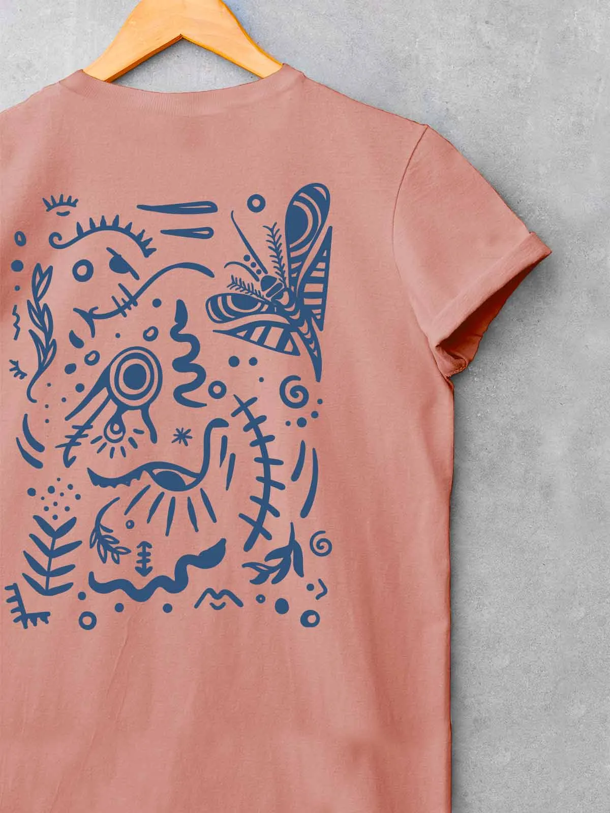 Cave Murals | Backprint T shirt